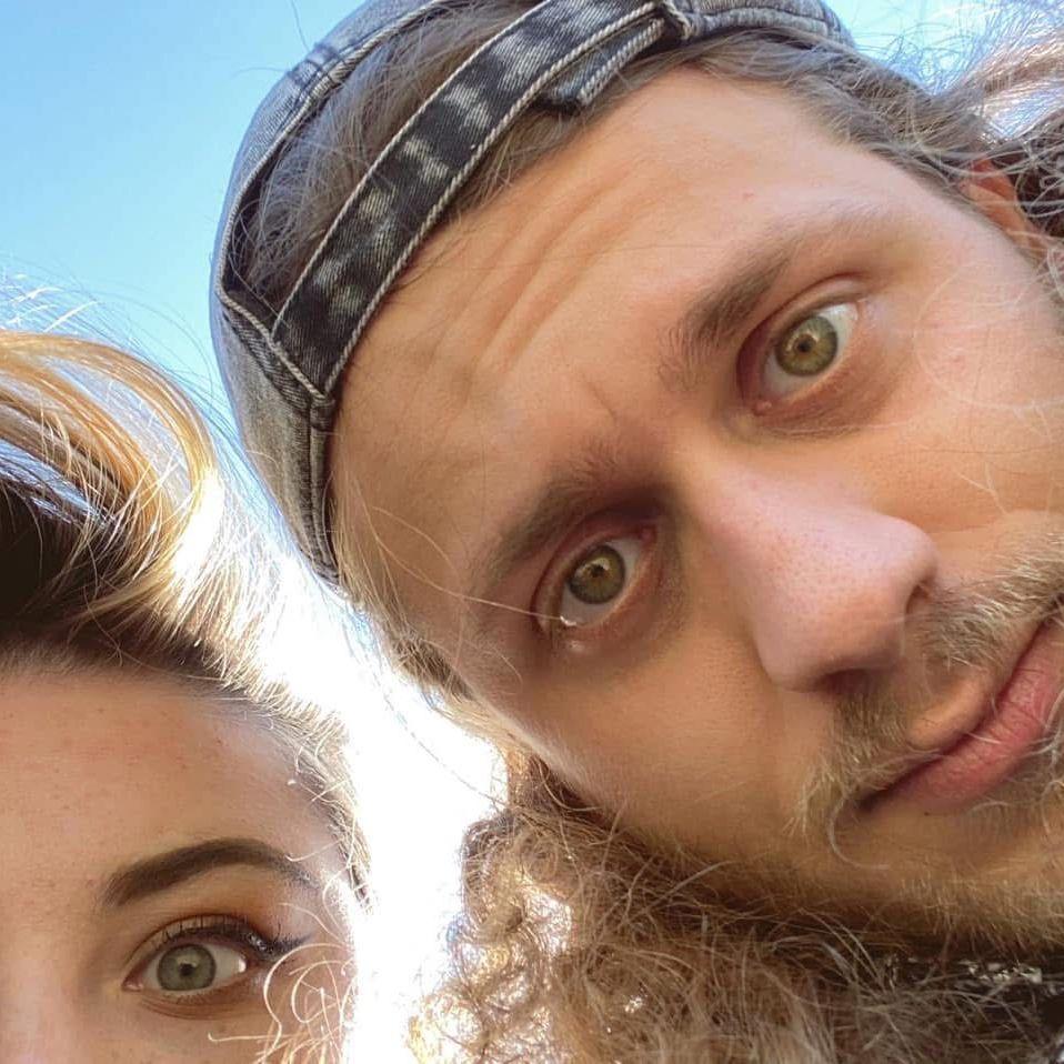 on a picnic when we first starting dating!