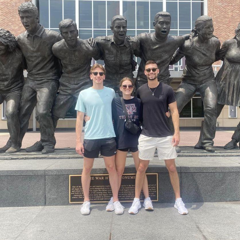 June 2023 - David experienced College Station for the first time!