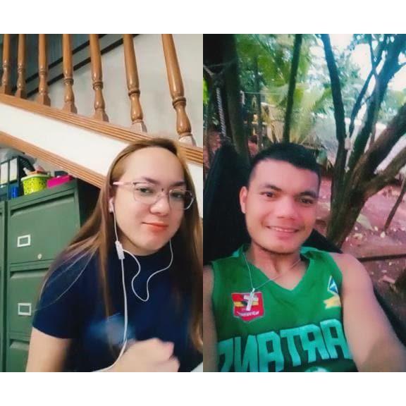 Only online communication. Im in Iloilo and he's in Surigao.