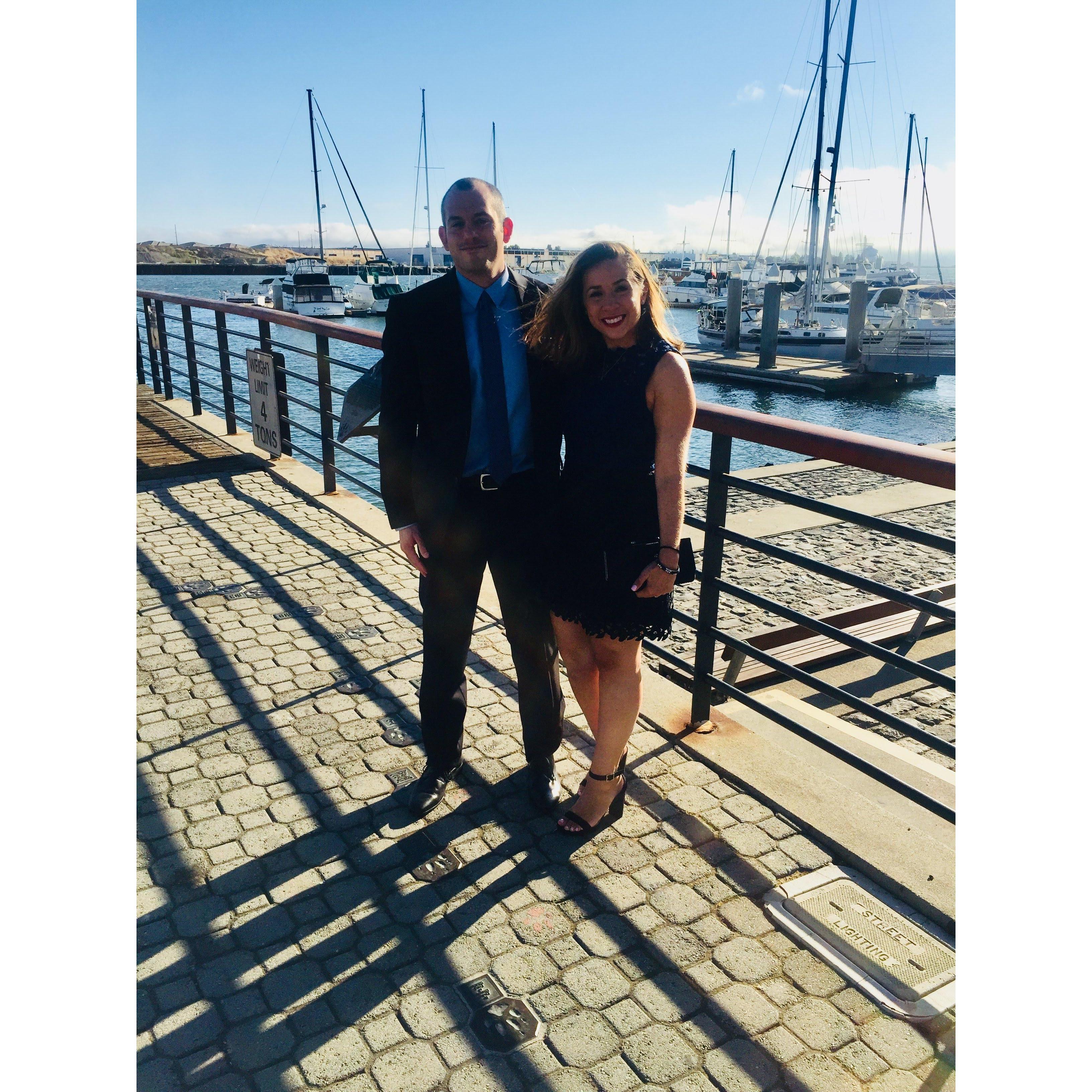 Oakland, CA for Josh's bar mitzvah!