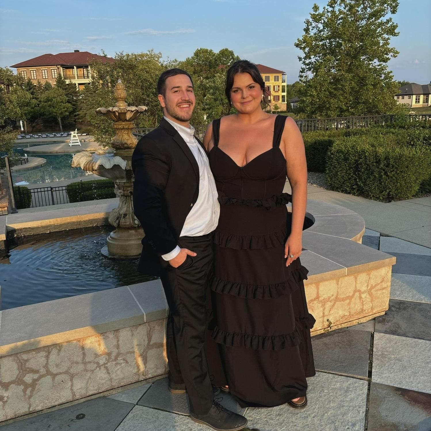 A dapper
duo