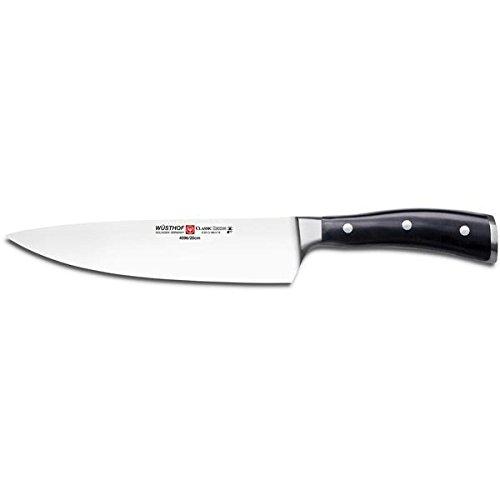 Wusthof Classic Ikon 8-Inch Cook's Knife, Black