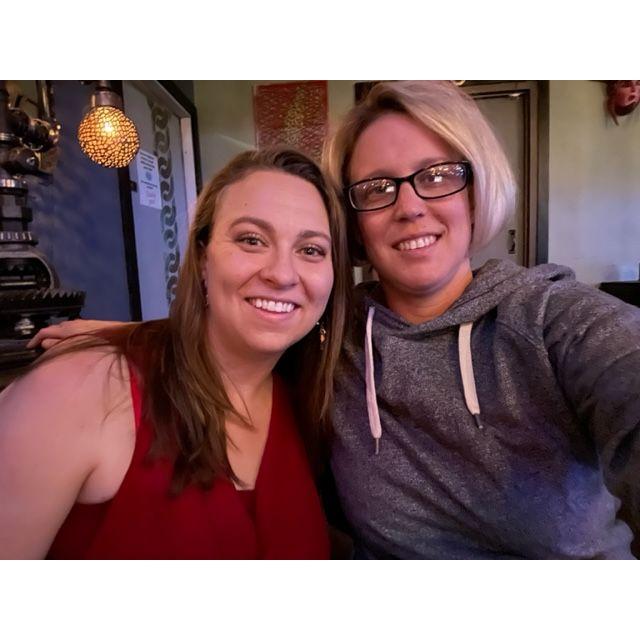 This photo was taken before our move to San Antonio where we had our first date. 