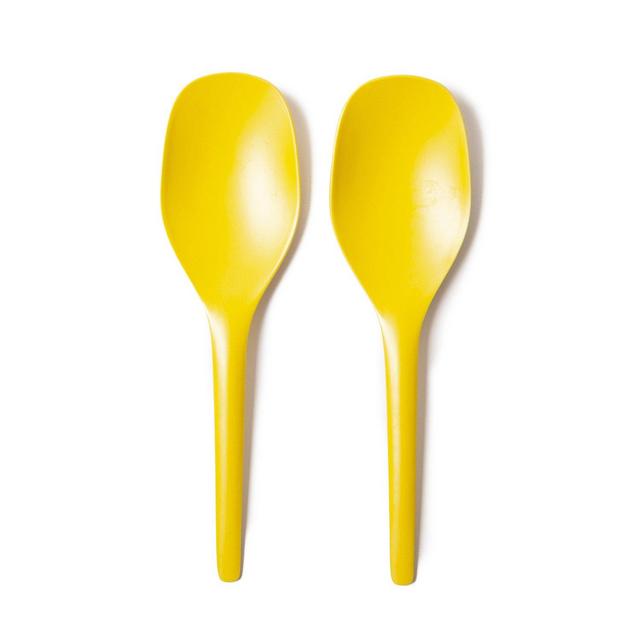 Bamboo Salad Tongs - Lemon