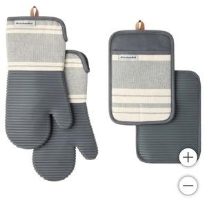 KitchenAid Kitchen Mitt Set, 4-pack