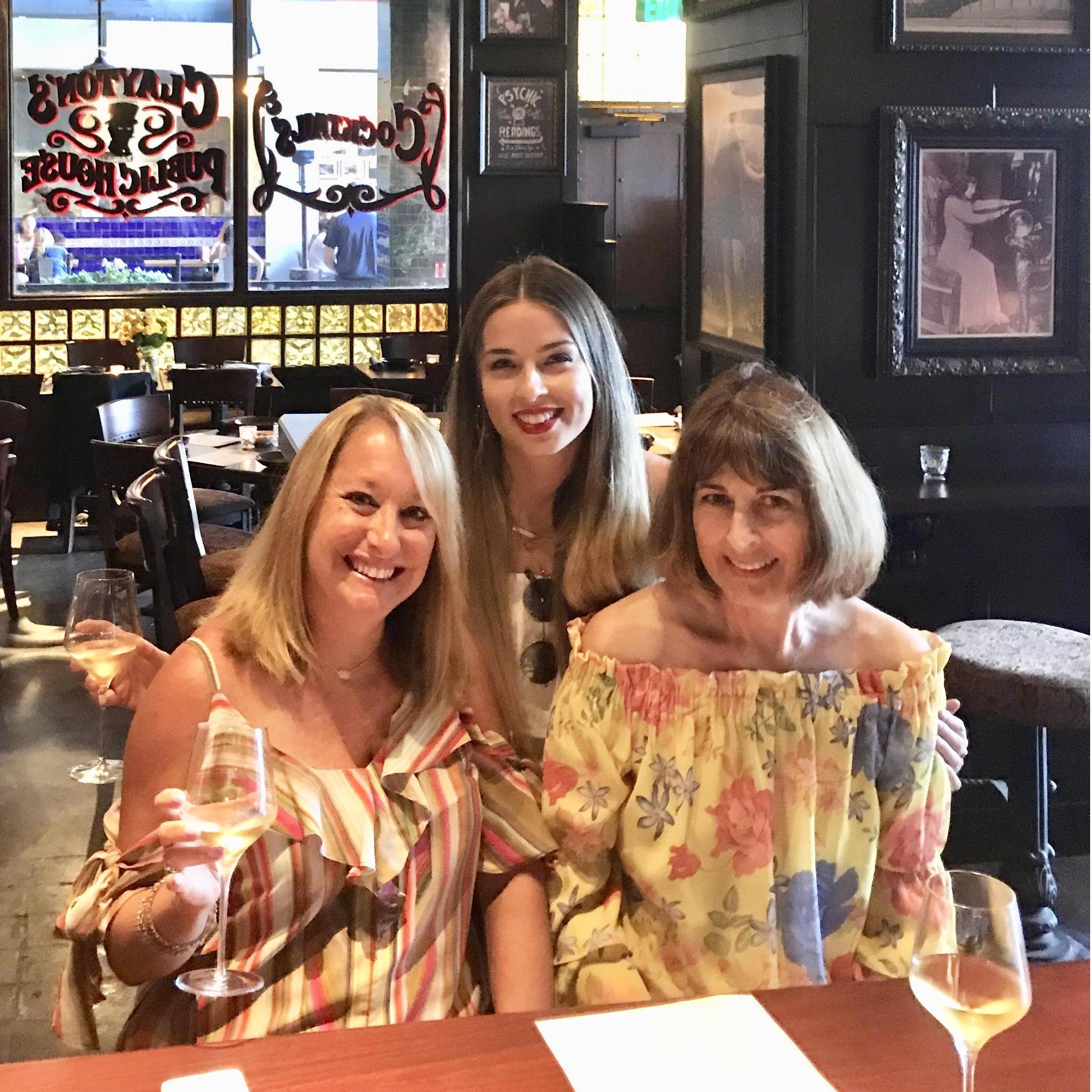 Hana and the moms!