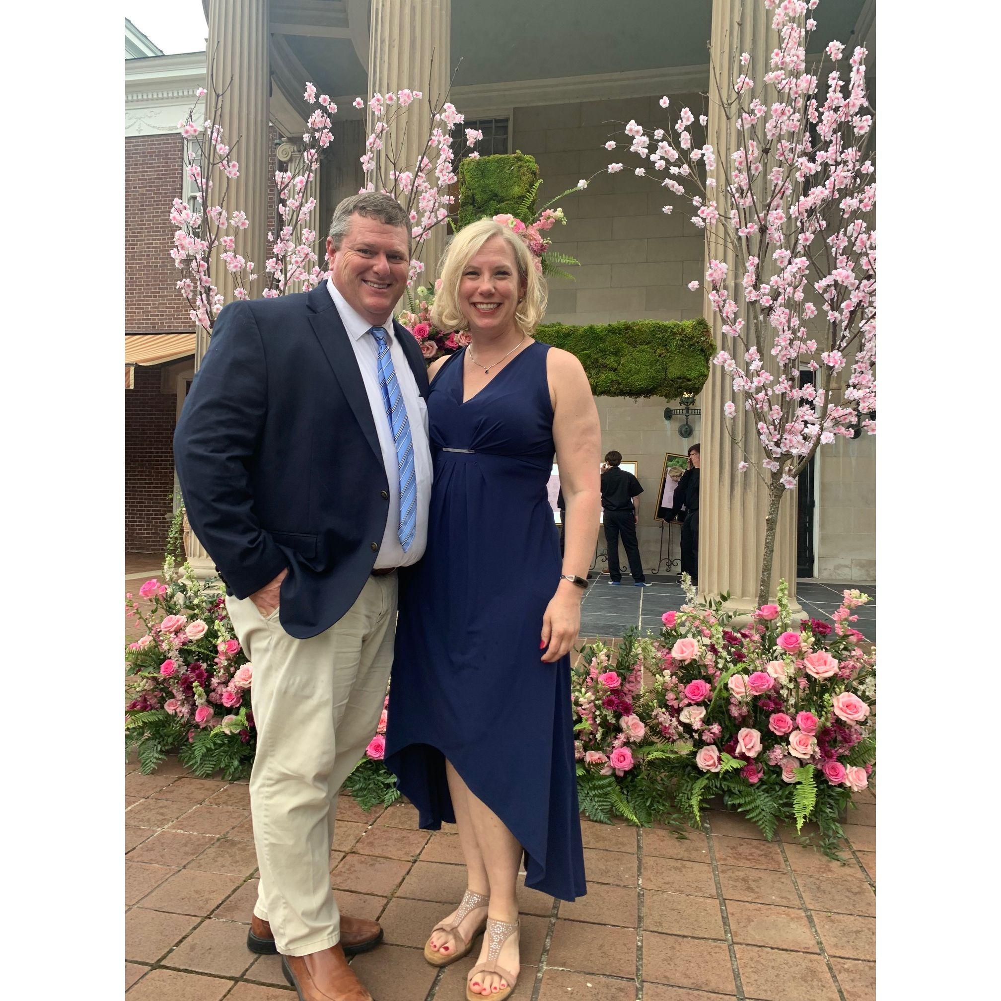 First wedding date at the Sherwoods