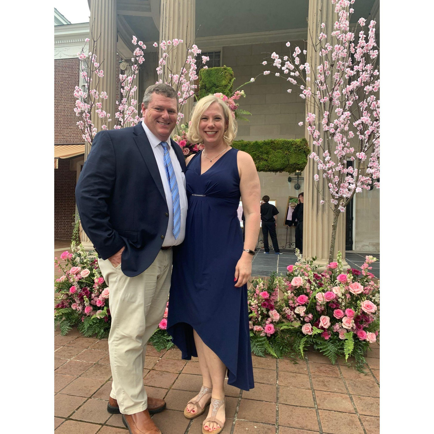 First wedding date at the Sherwoods