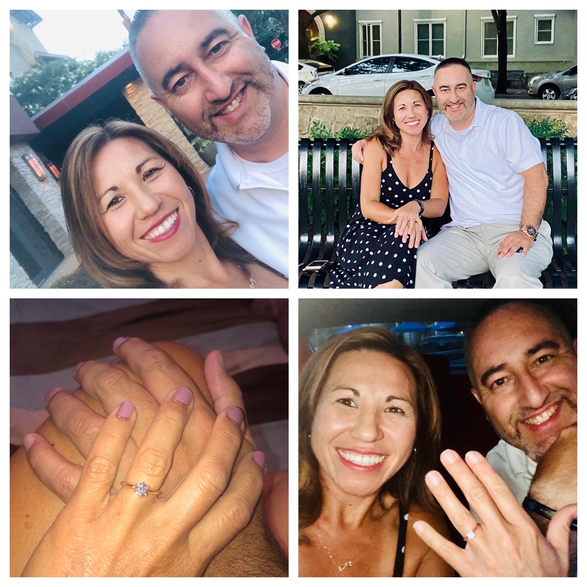 After 5 years of dating, we got engaged!