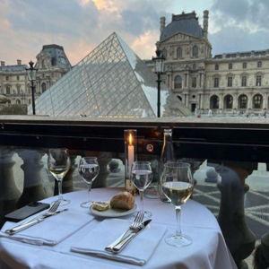 Lunch at Le Café Marly