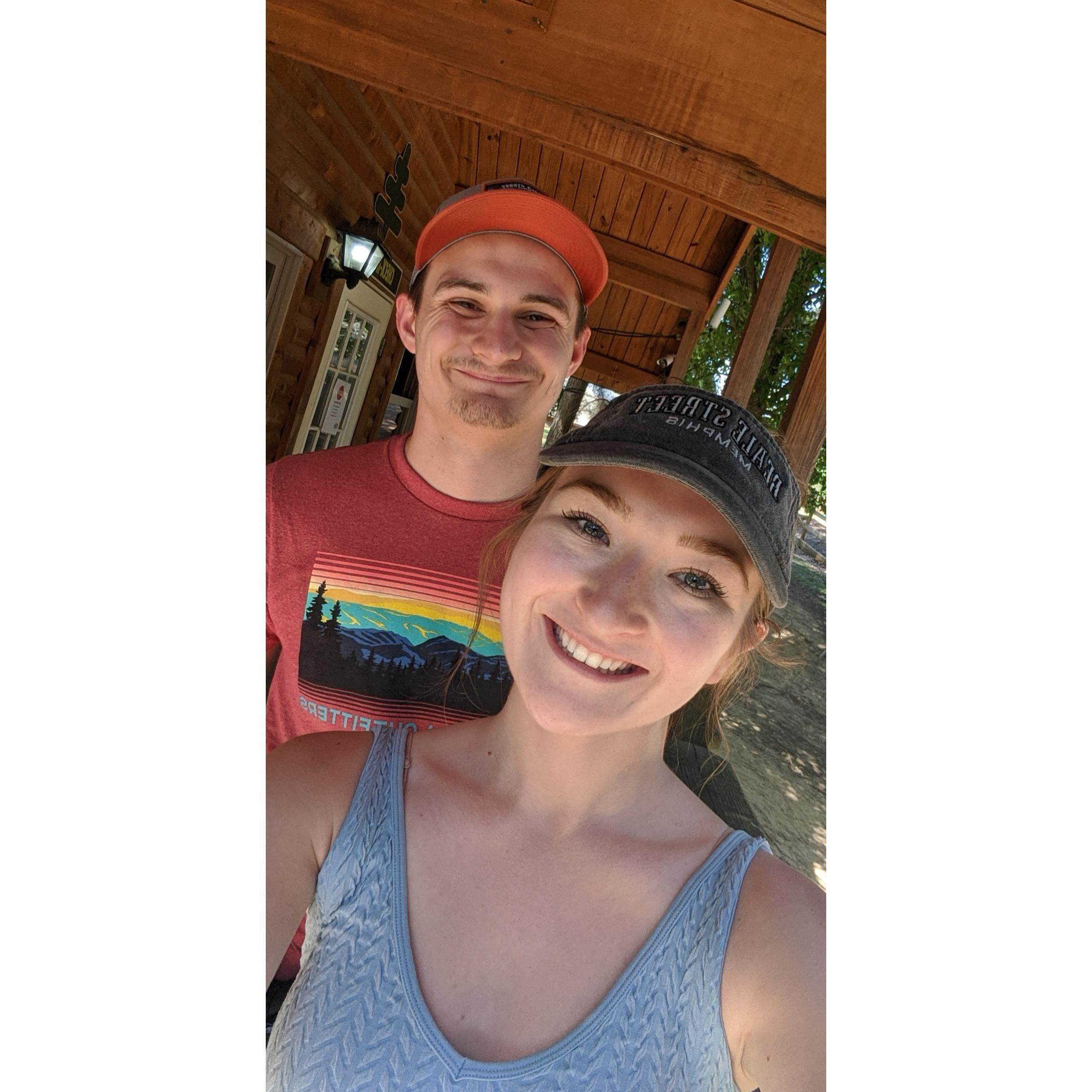 Ziplining in Tennessee!