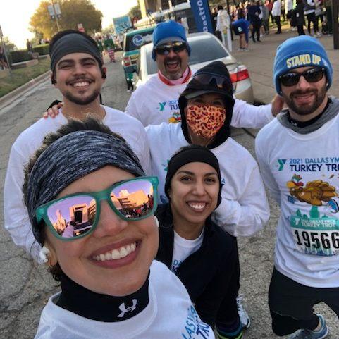 November 2021 - If you know my family, we do the Turkey Trot every year. This was the first time Christiaan joined in with the Rodriguez's.