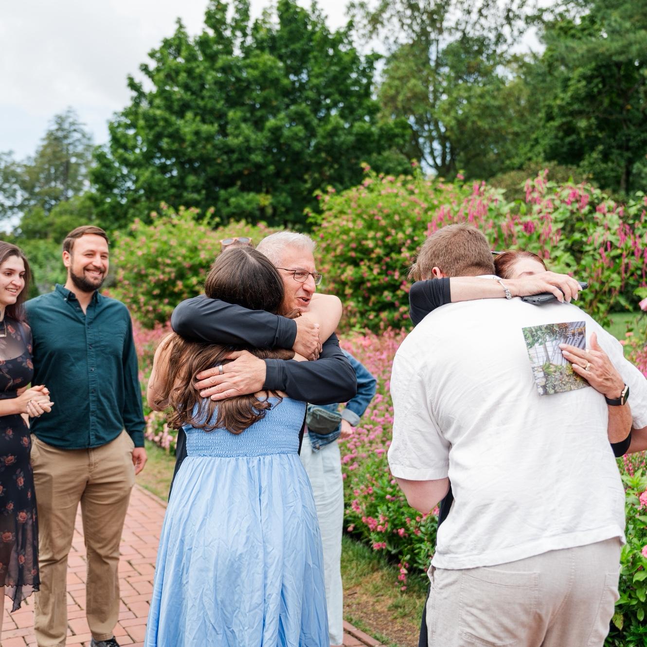 The Viola family surprising Tommi and Luke after their engagement