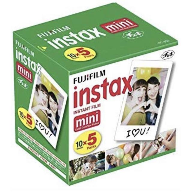 Amazon.com : Fujifilm Instax Mini Instant Film, 10 Sheets×5 ...