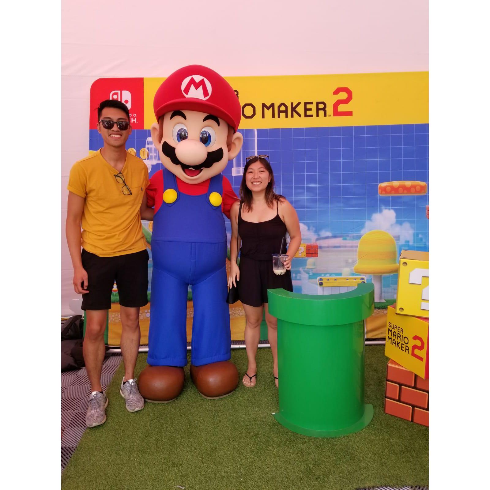 We both love Mario :)