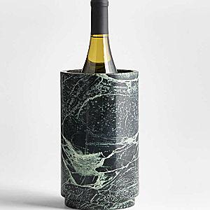 Fern Green Marble Wine Cooler