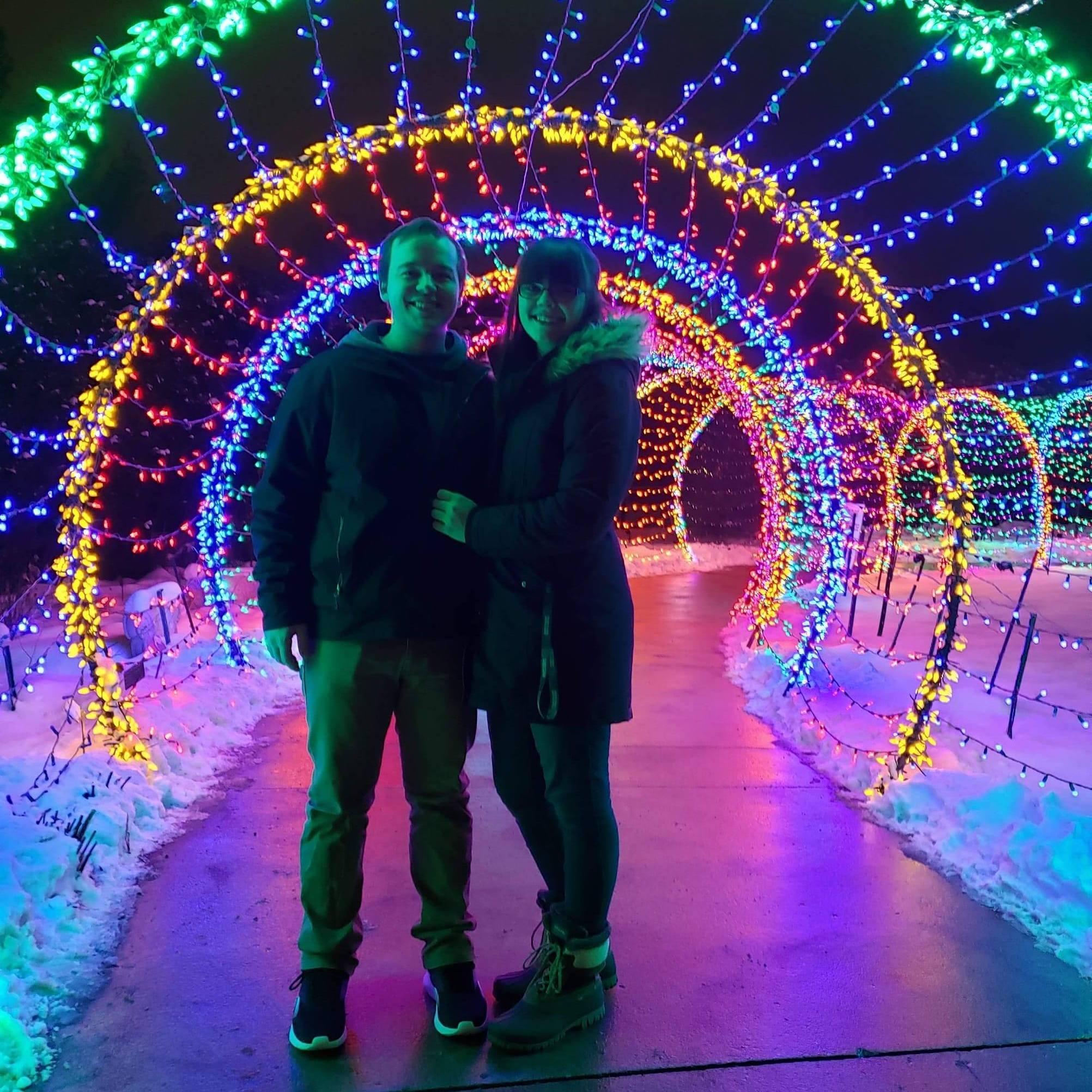 Our first trip to the Garden of Lights in 2020