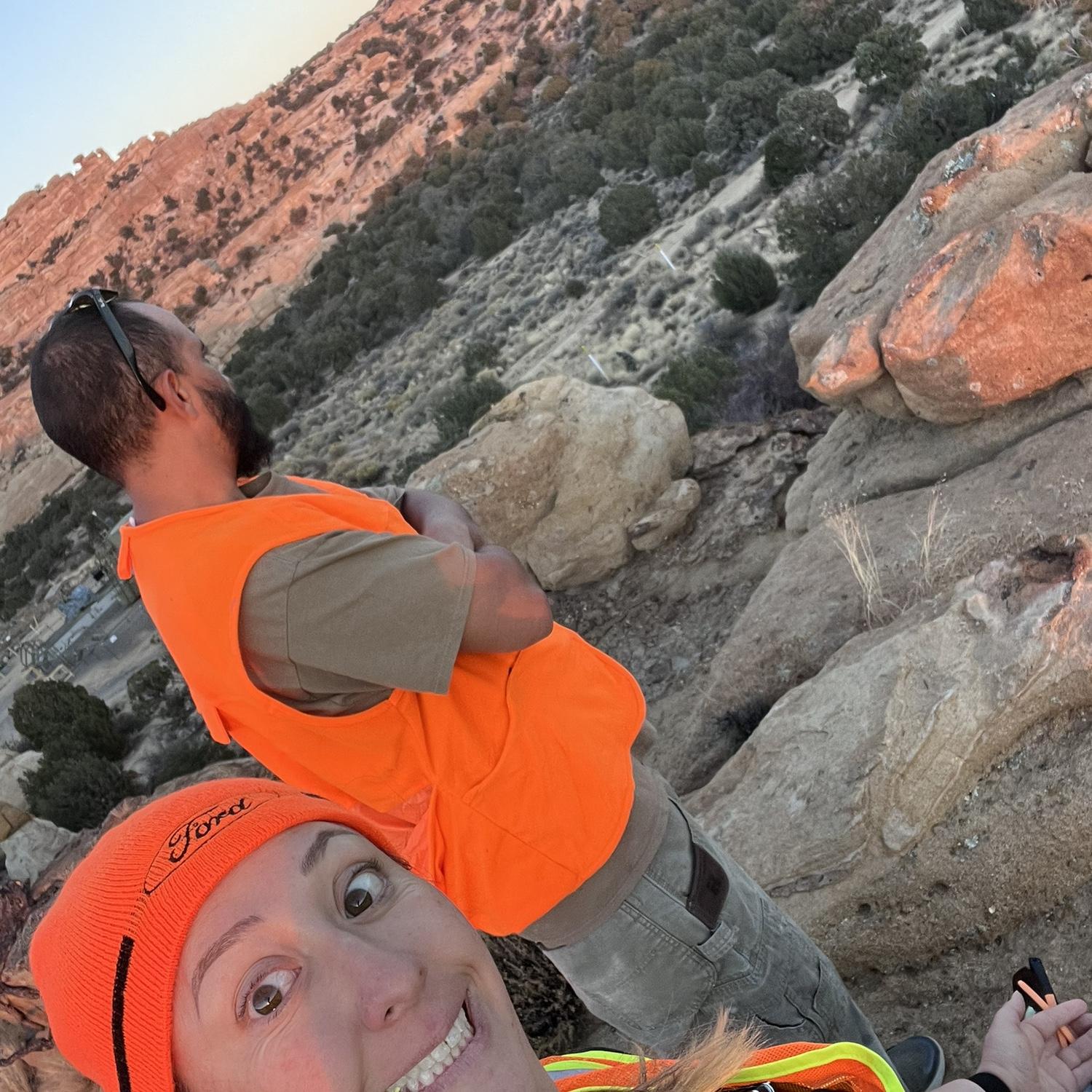 Scouting for our first hunt in 2B