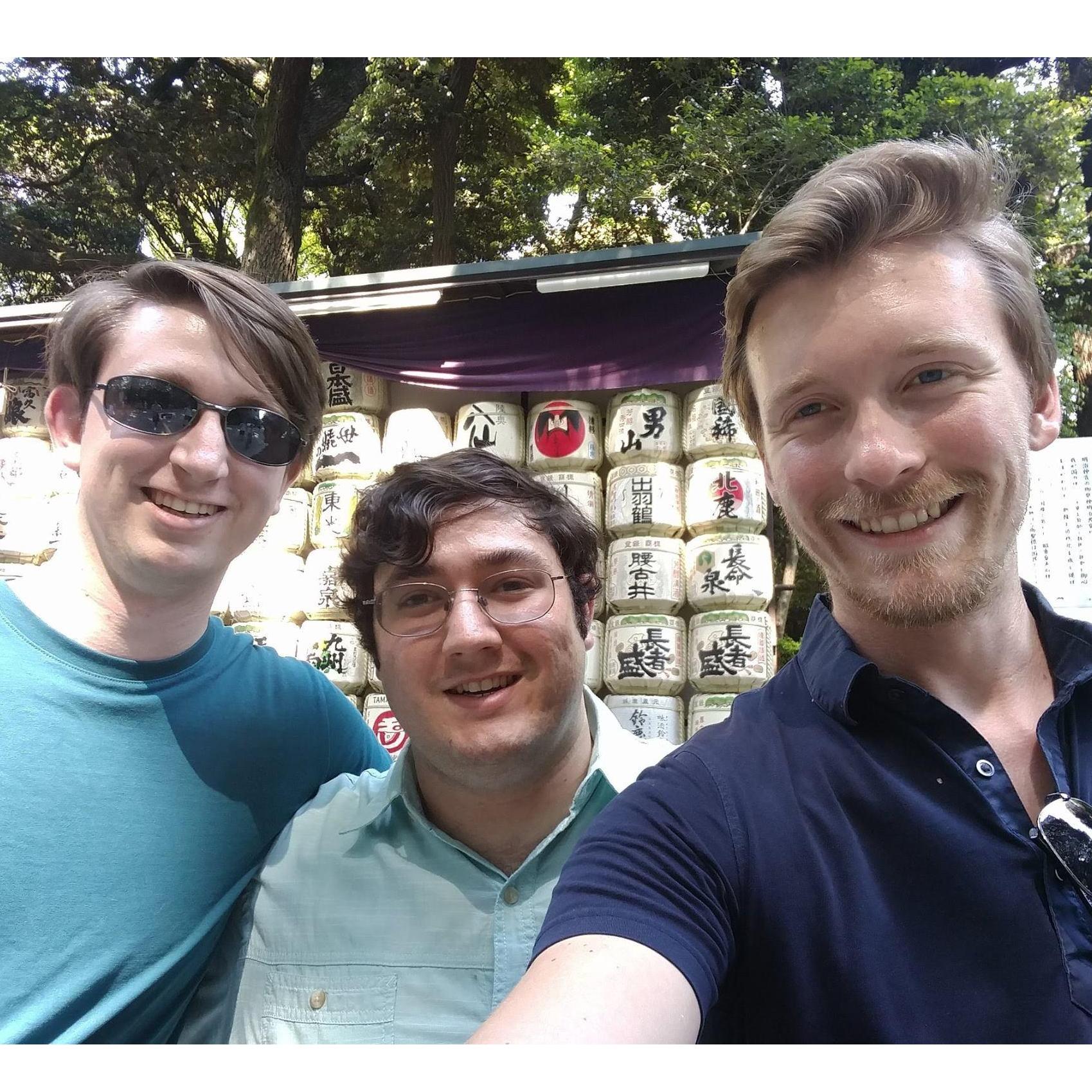 Spencer, Charlie, and Dan visit Japan!