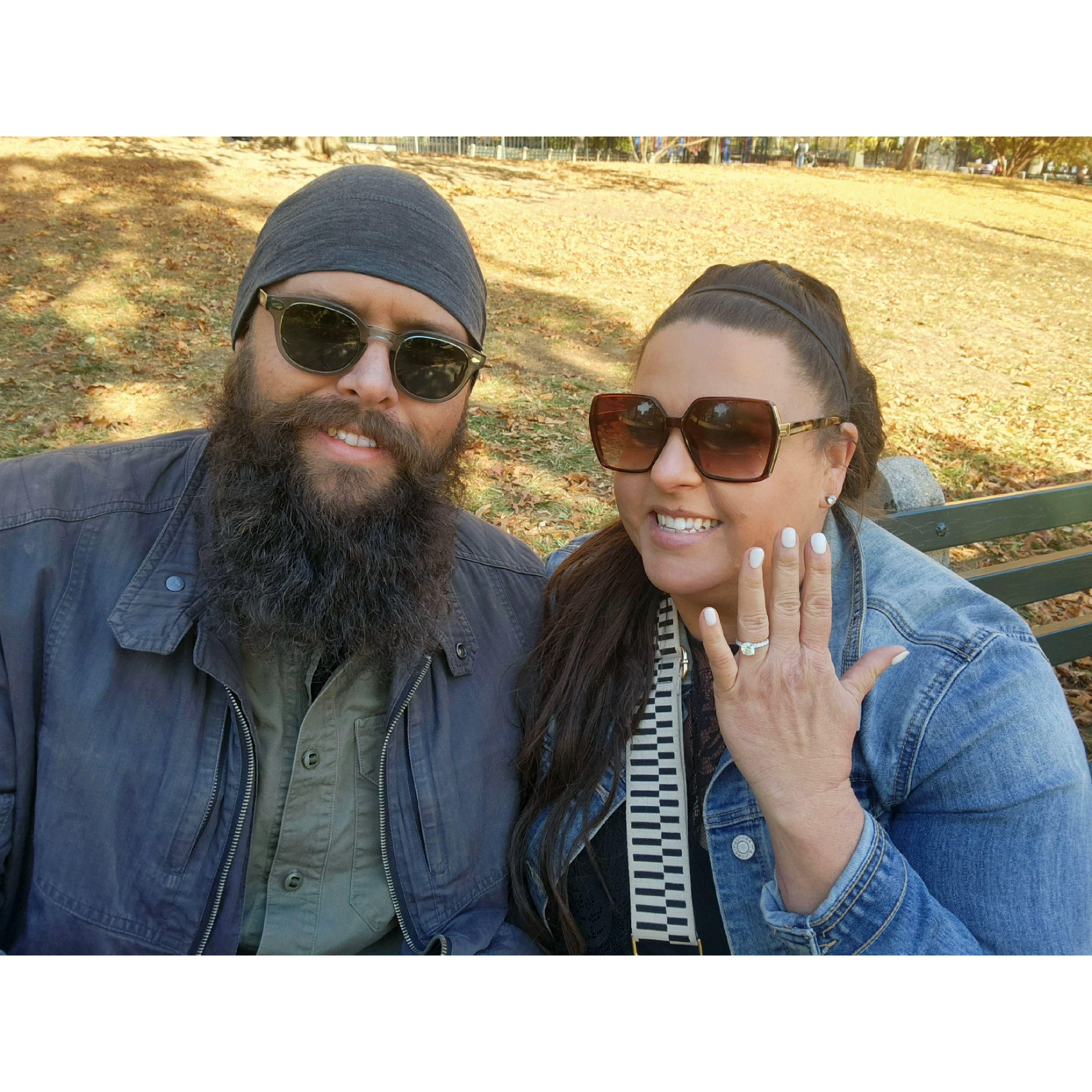 Our Engagement Central Park, NY 11.3.2024