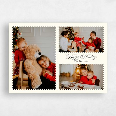 Light Butter, Yellow Holiday Card - Granville Landscape