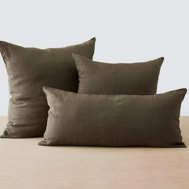 Prisha Linen Lumbar Pillow