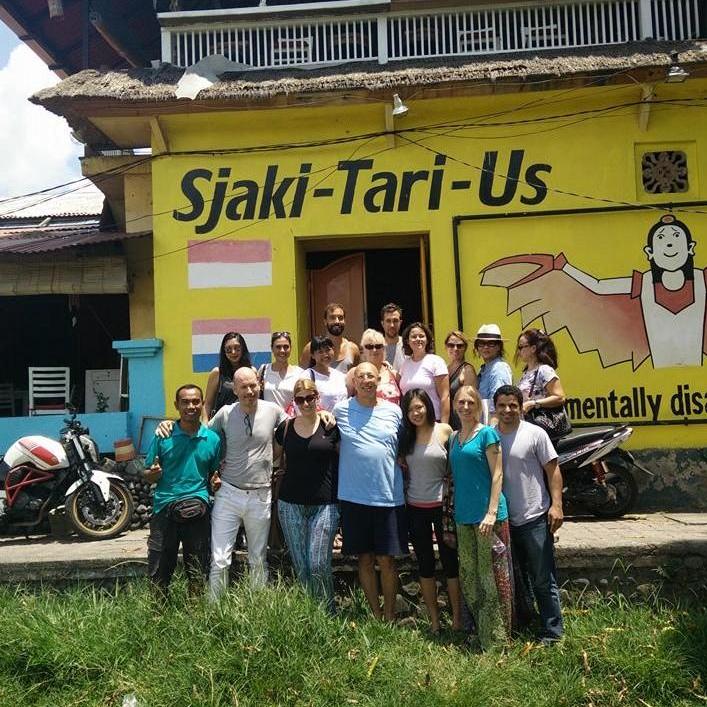 In Bali at NLP training with our NLP homies