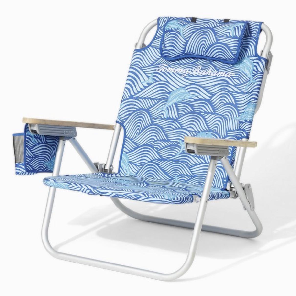 Swimming Marlins Deluxe Backpack Beach Chair