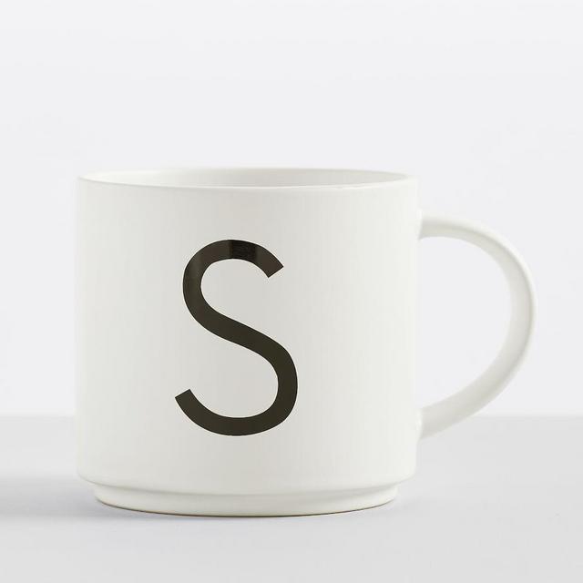 Mason Stoneware Alphabet Mug - S