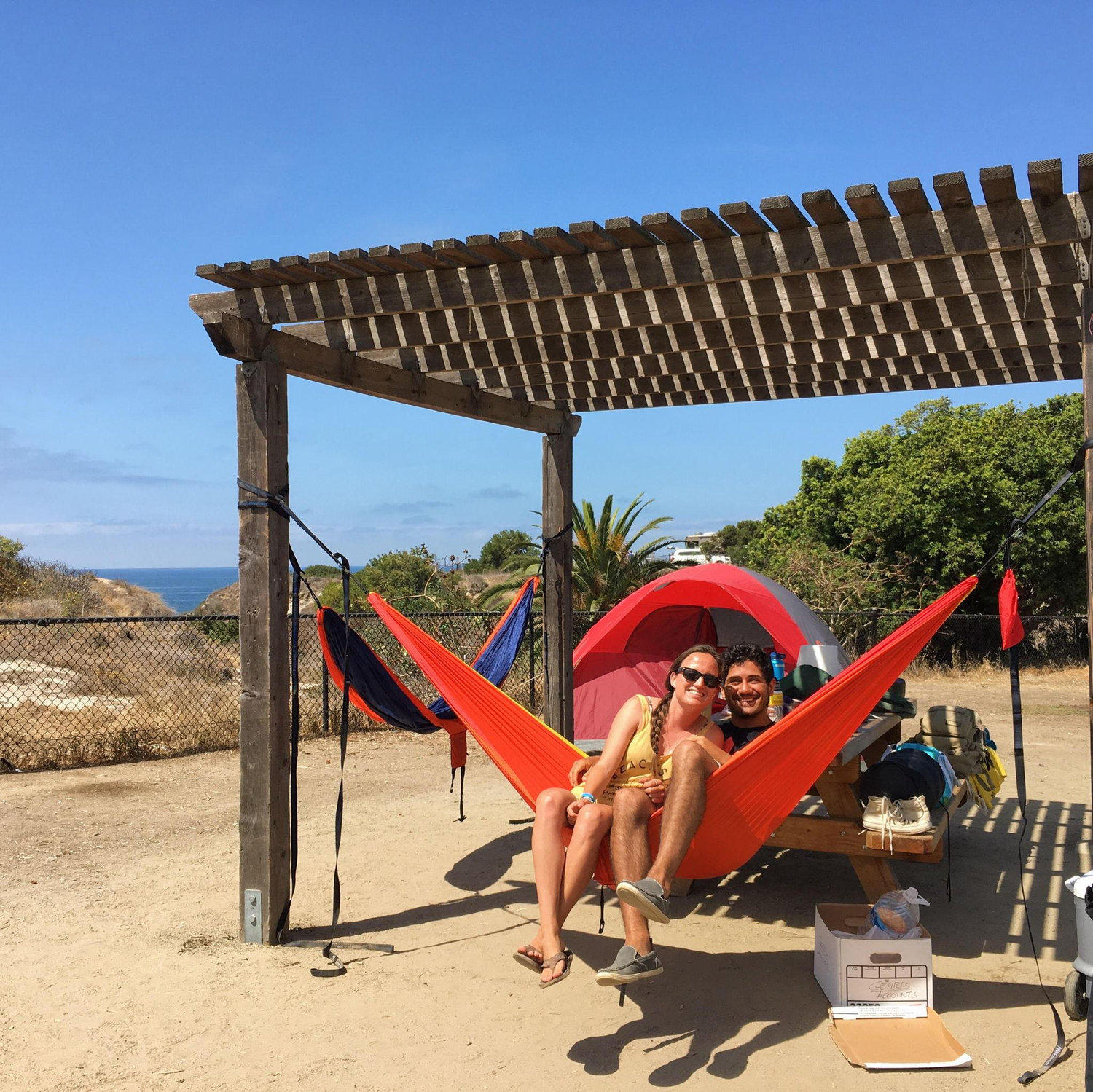 San Clemente State Beach Campground ~ our fav place to camp!
