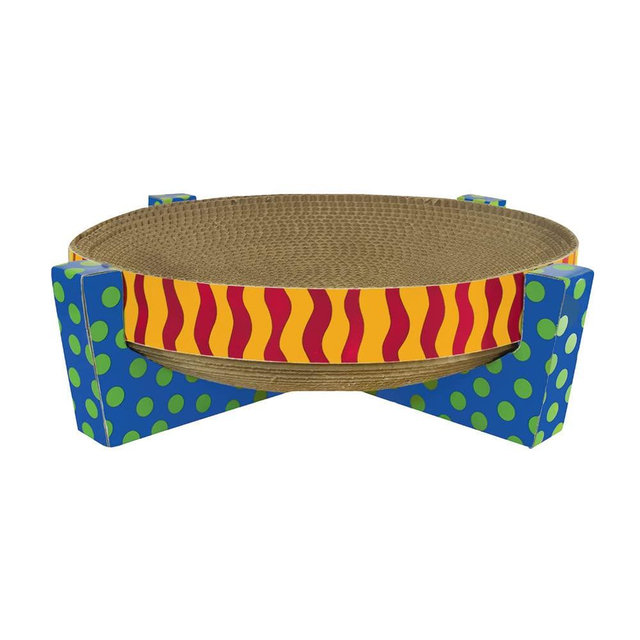 Petstages Scratch, Snuggle & Rest Corrugated Cat Scratcher With Catnip