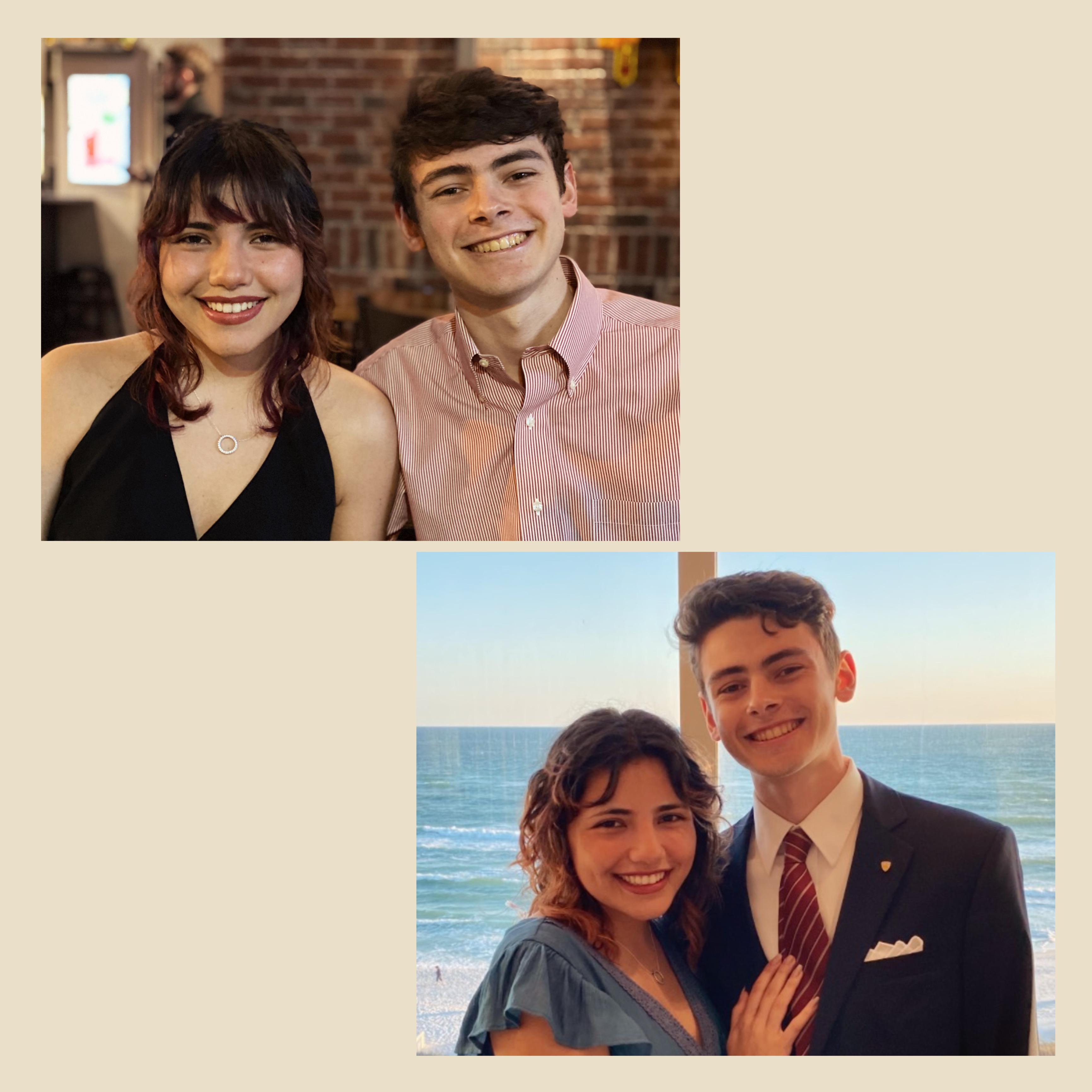 In spring of 2022 they finally got to go on normal dates, including semi-formal and formal events at college.