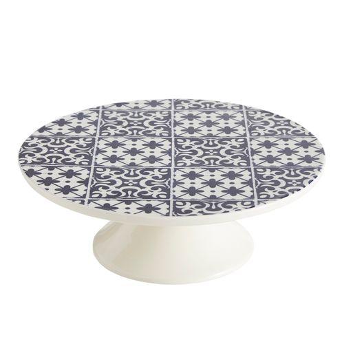 Tile Print Cake Stand