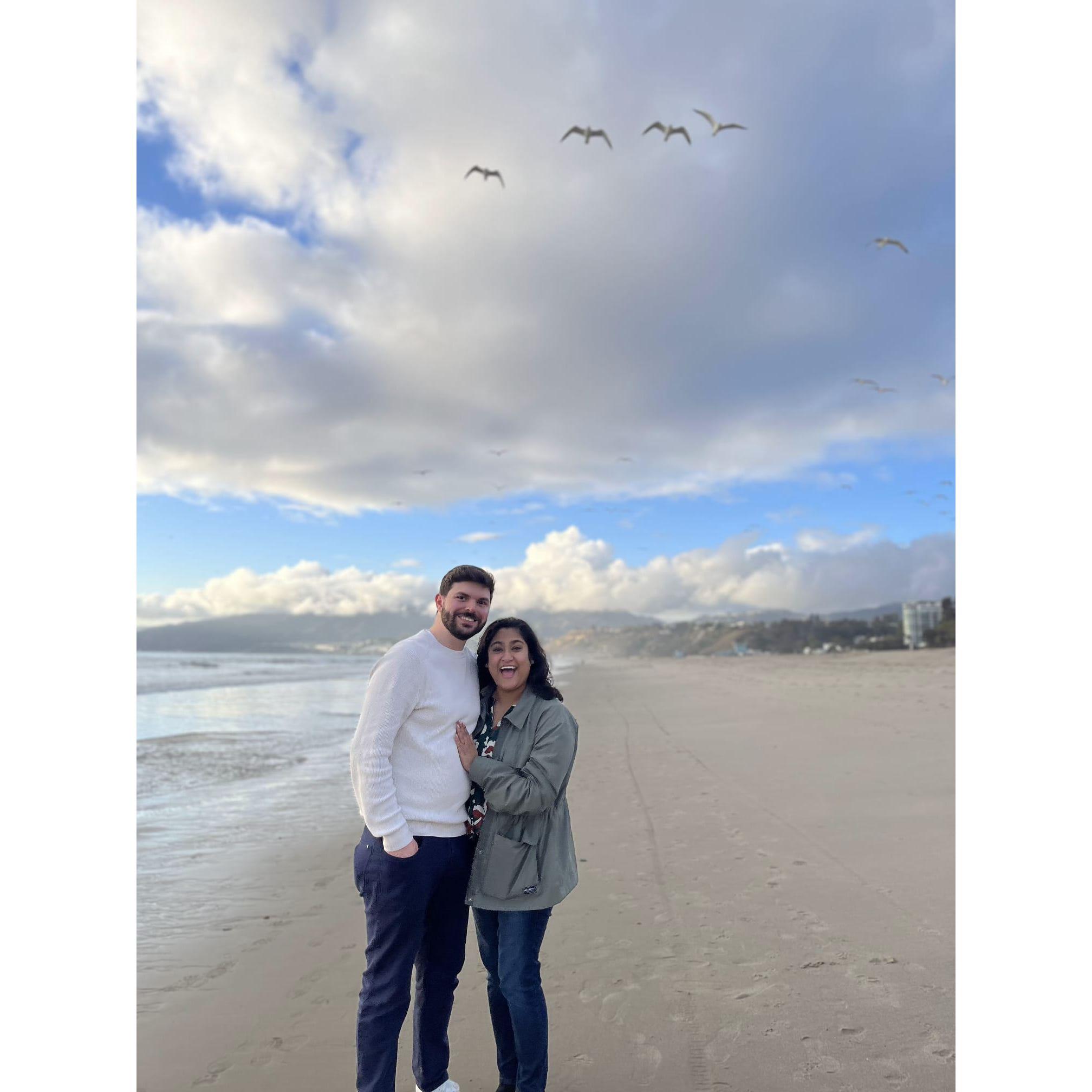 We're Engaged! Palisades Park, CA, December 2024