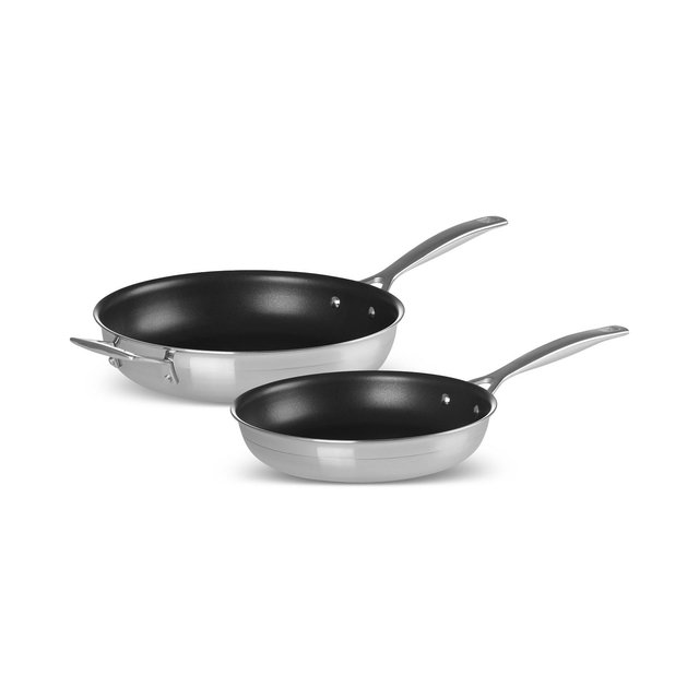 Le Creuset Classic Stainless Steel Nonstick Frypan, Set of 2