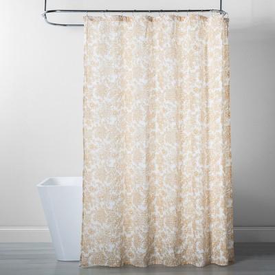 Floral Shower Curtain Yellow - Threshold™