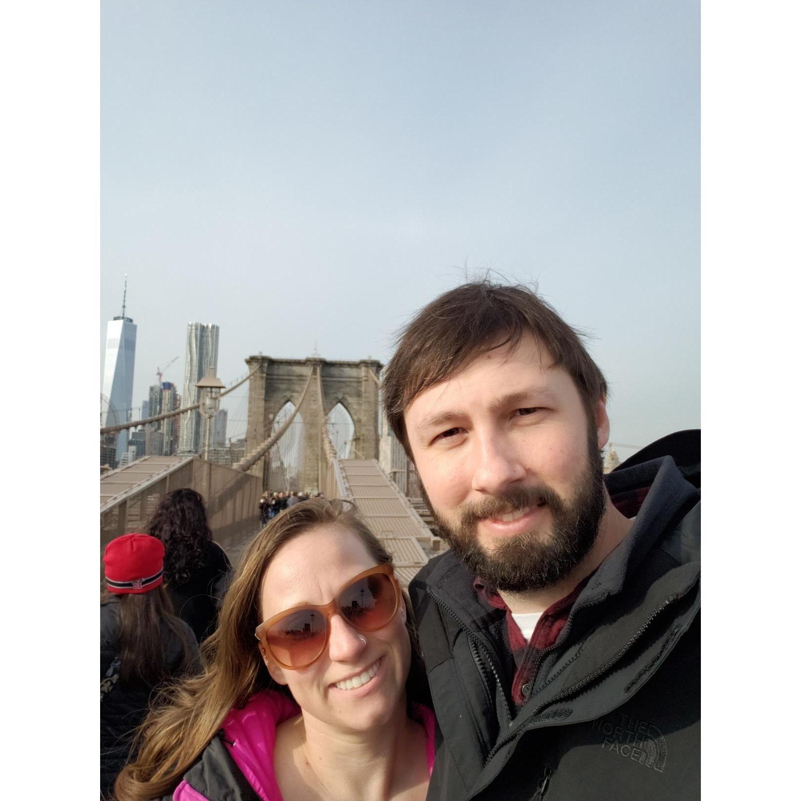 We decided to see NYC at Christmas time