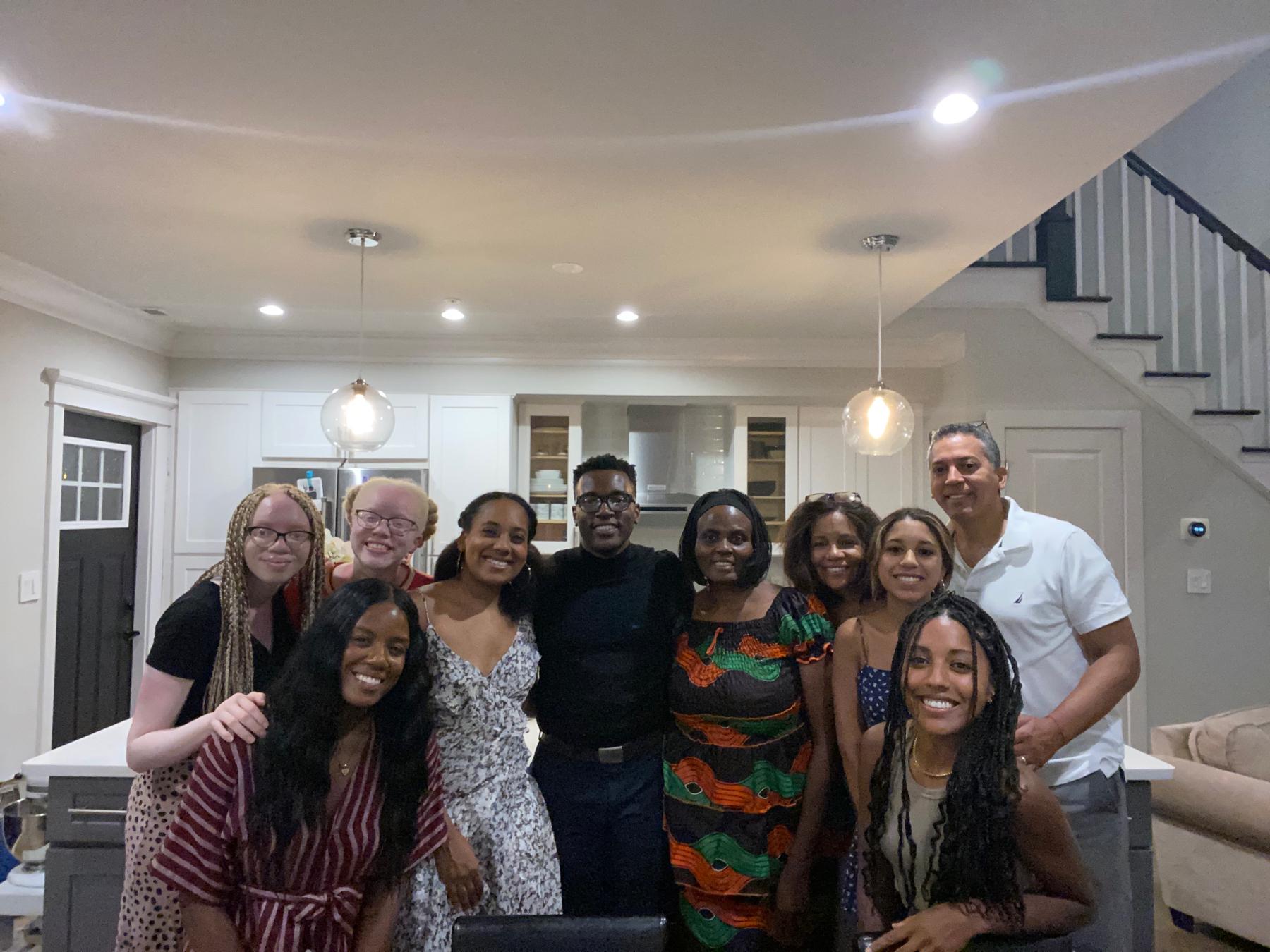 Our families met!