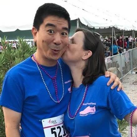 So much love and support! Komen Race for the Cure Sept 2017