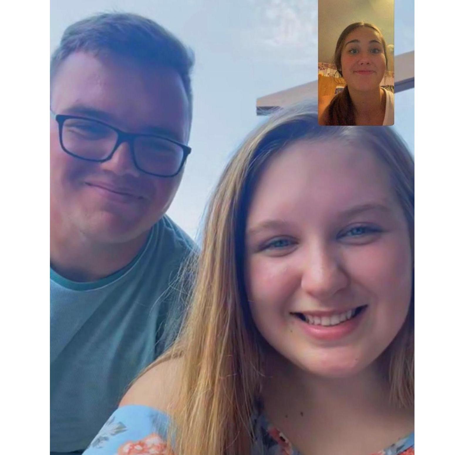 As soon as Chase and I met, we facetimed my best friend to let her know that Chase wasn't a serial killer, and didn't murder me.