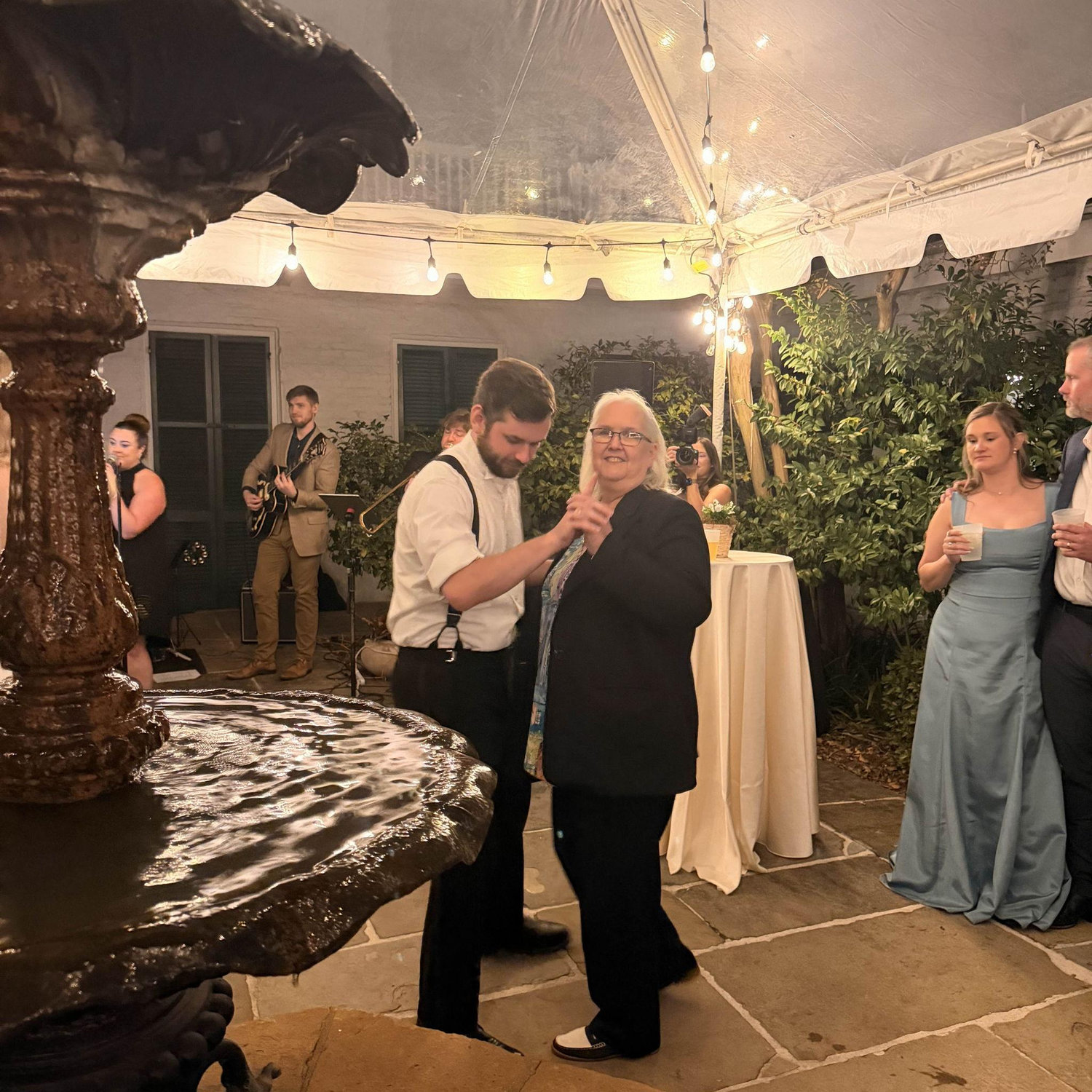 John Dancing with his Momma