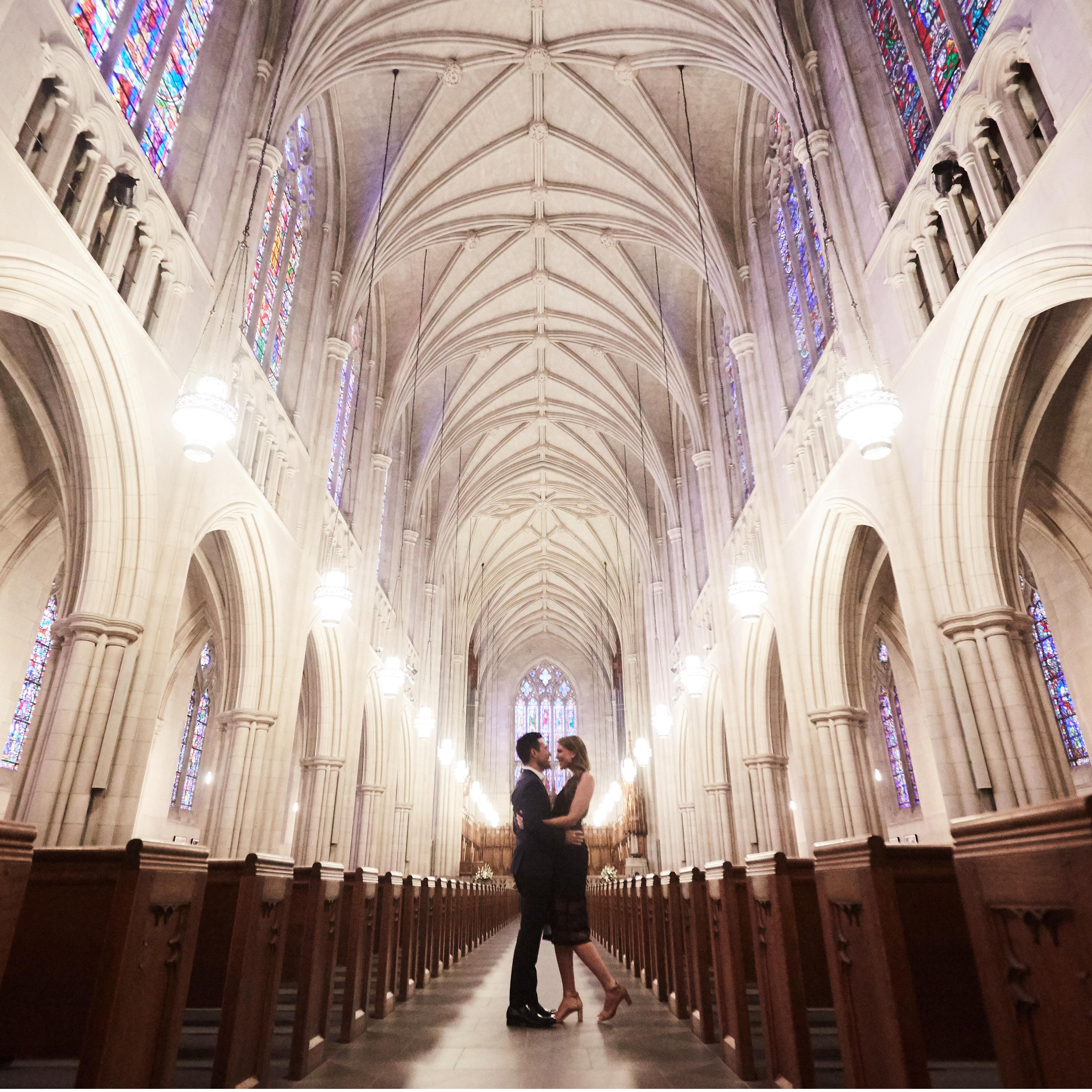 inside duke chapel