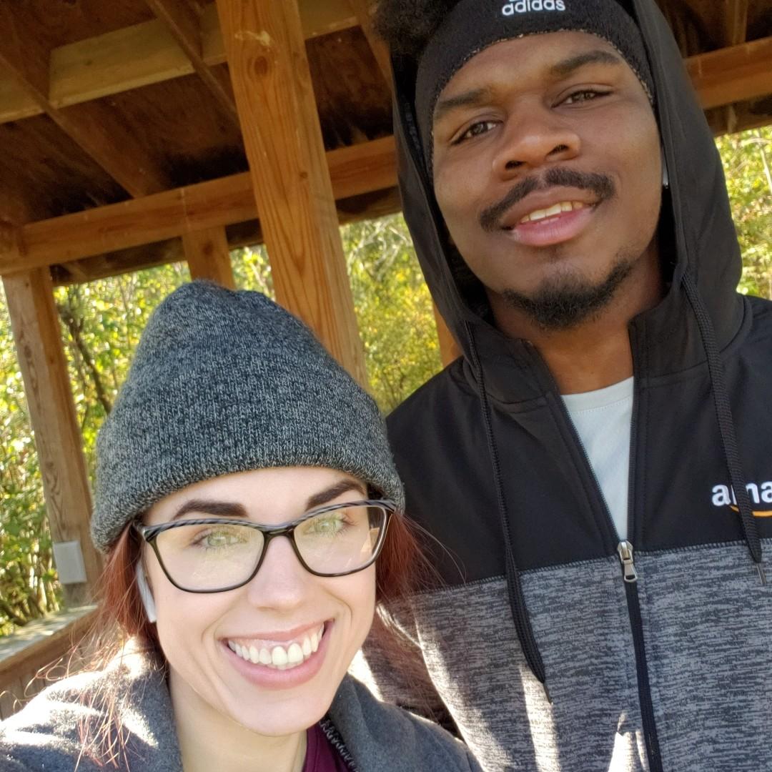 Walking around Wildwood together.