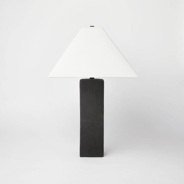 Square Table Lamp with Tapered Shade Black - Threshold™ designed with Studio McGee