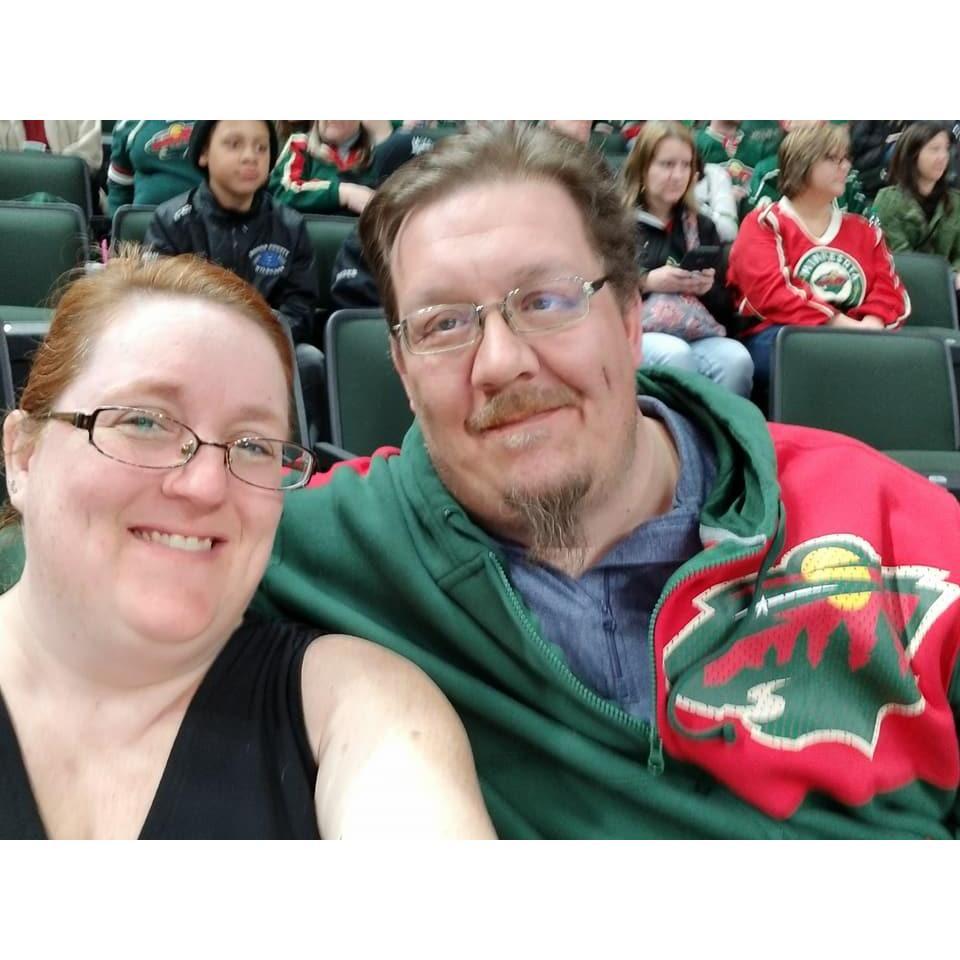 Phil's First Hockey Game... February 2018