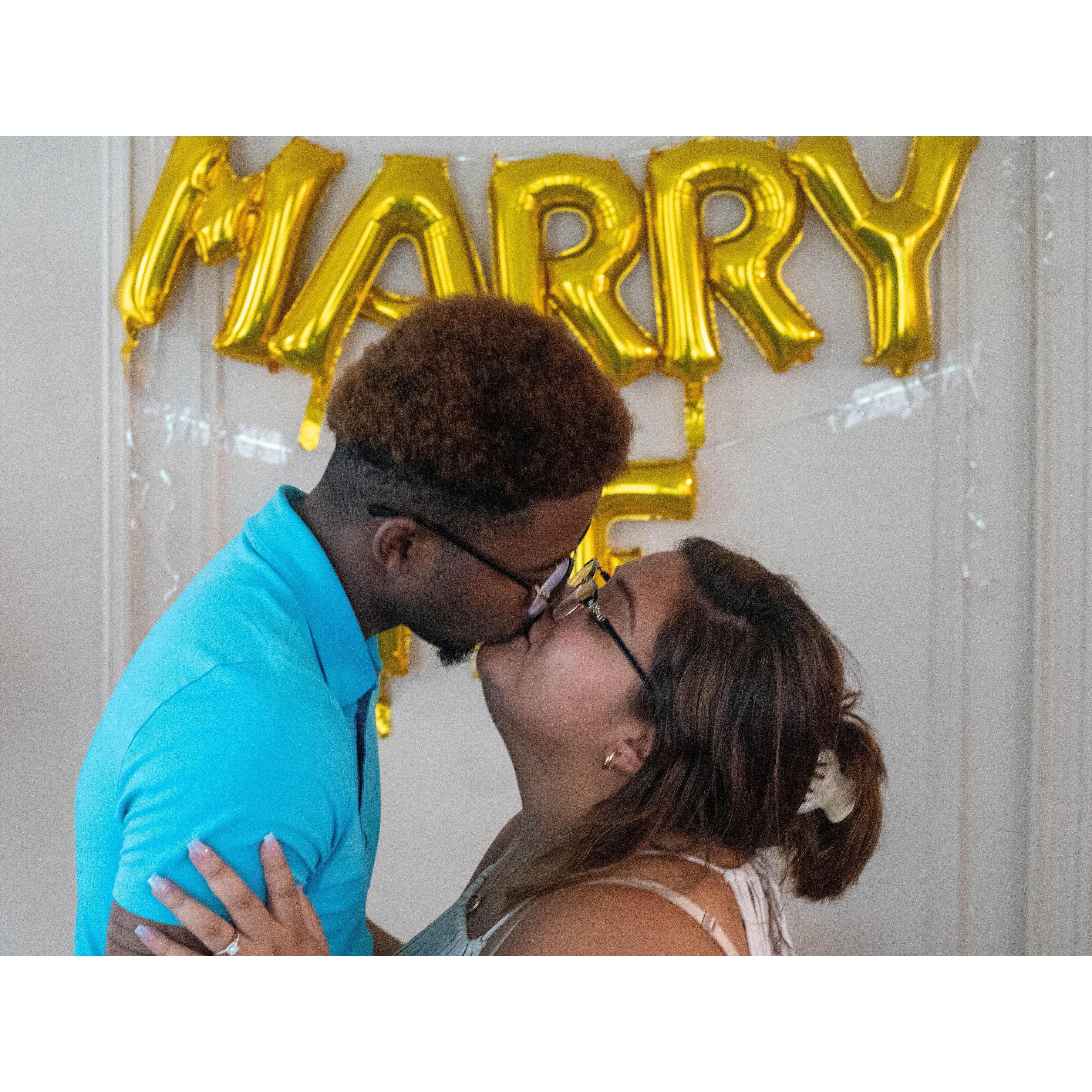 The Day He asked!