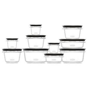 Rubbermaid Premier Food Storage Container Set, 20-piece