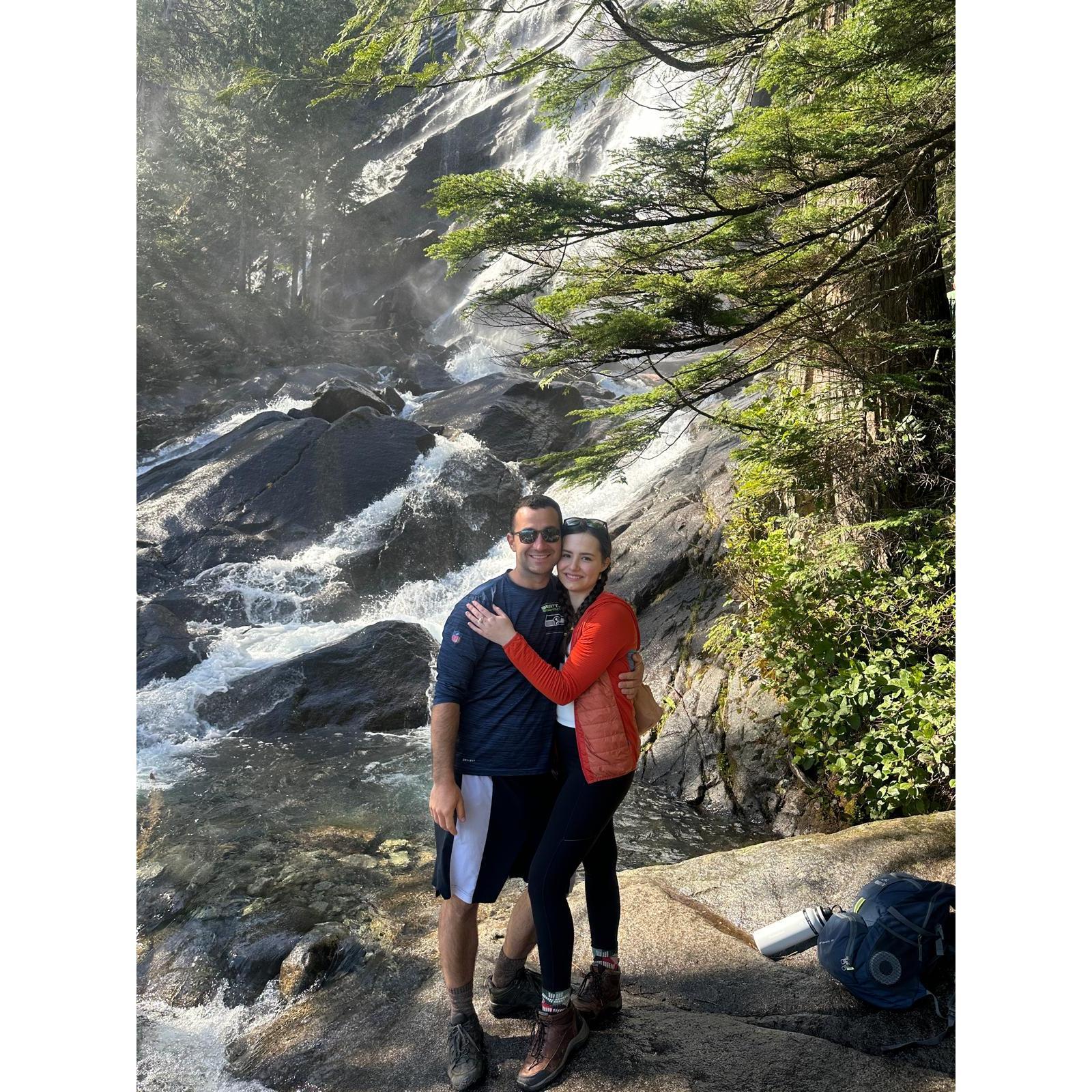 We love hiking together. So hiking dates were done as much as possible.