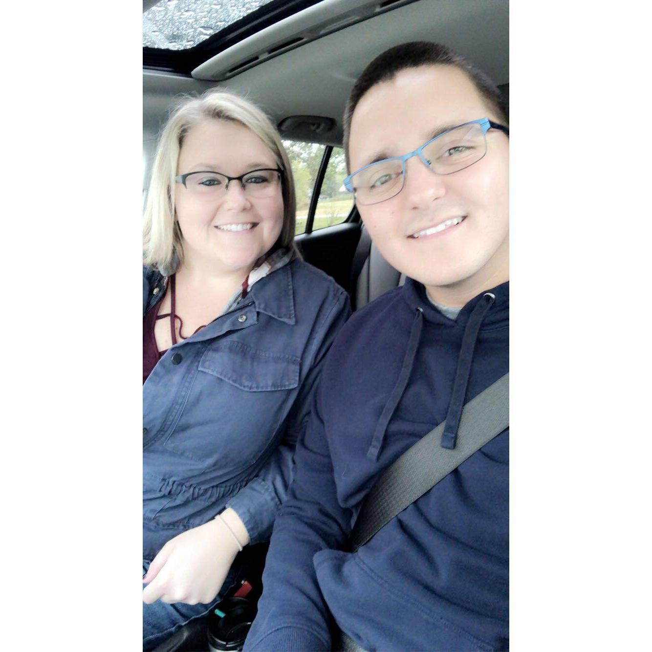 Enjoying a day date ♥️🍁