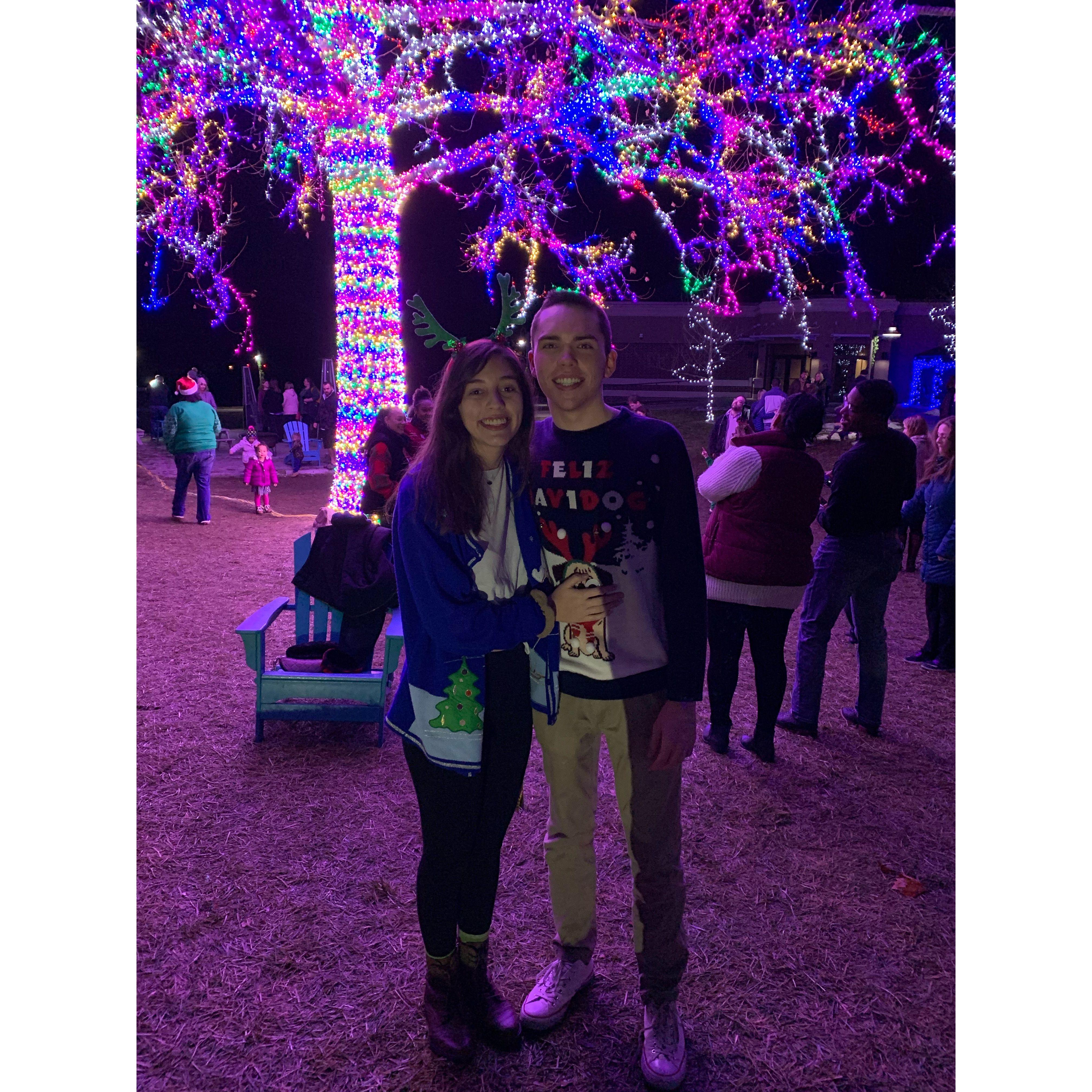 Our first Christmas together